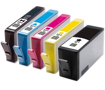 Compatible HP 364XL Full set of 5 Ink Cartridges 